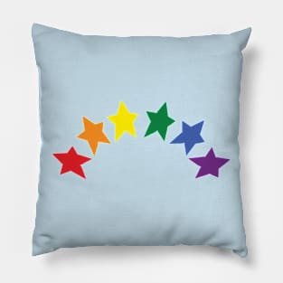 Pride Star Rainbow Pillow