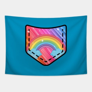 Rainbow Pocket Tapestry