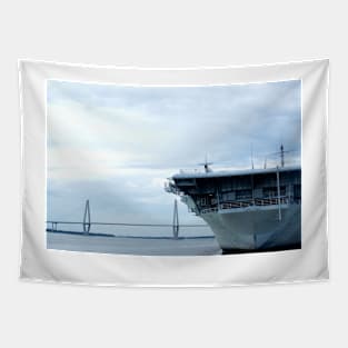 Arthur Ravenel Jr. Bridge and USS Yorktown Tapestry