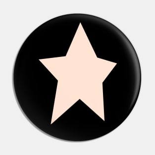 Star 2 Peach Fuzz Pantone Color of the Year 2024 Pin