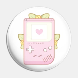 Cute Cozy Pink GameBoy Retro Handheld Console Pin