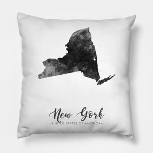 New york state map Pillow