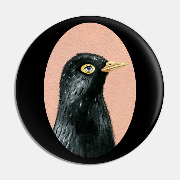 Blackbird Pin by KayleighRadcliffe