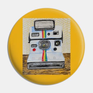 Polaroid Land Camera Pin