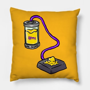 BTS butter | army life battery Pillow