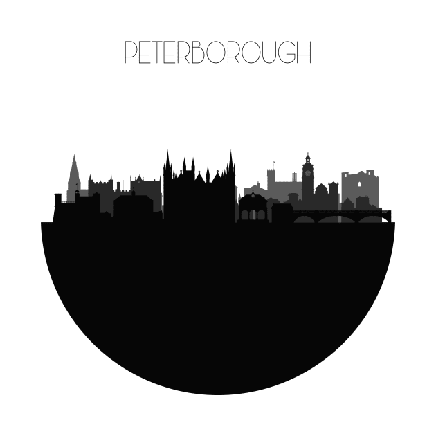 Peterborough Skyline by inspirowl