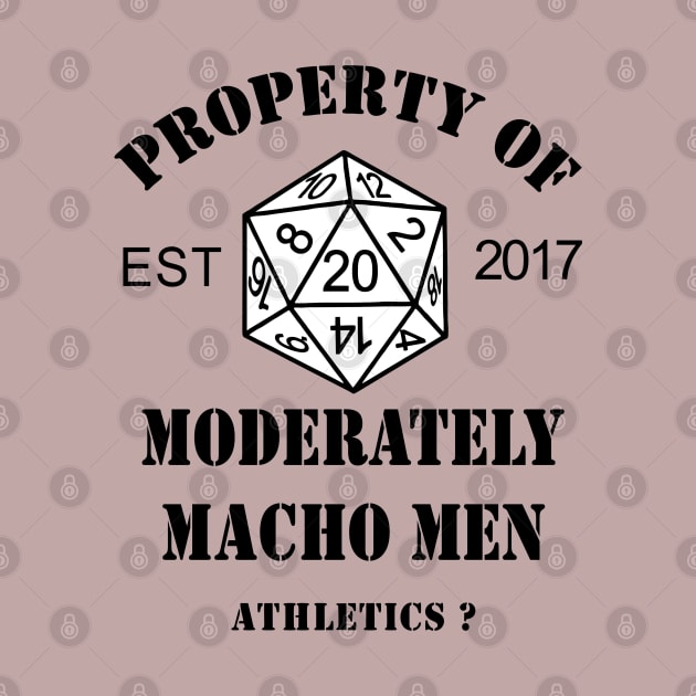 Moderately Macho Men - Athletics? by mennell