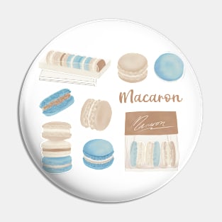 Sweet French Macaron Pin