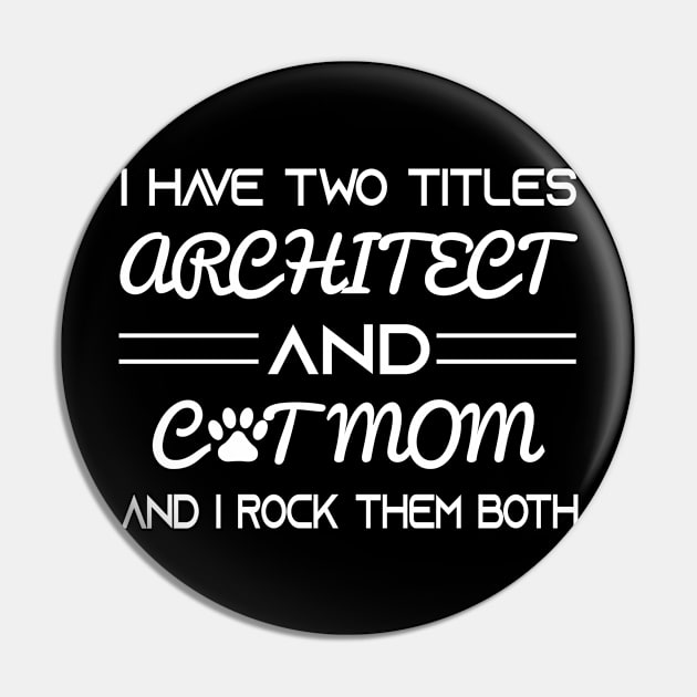 architect Pin by Elhisodesigns