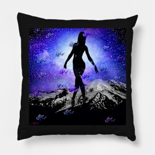 CELESTIAL BALLERINA STARS AND BUTTERFLIES Pillow