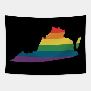 Virginia State Rainbow Tapestry