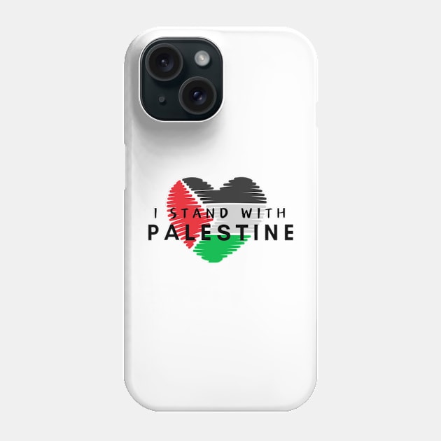 I Stand with Palestine Phone Case by rizukistore