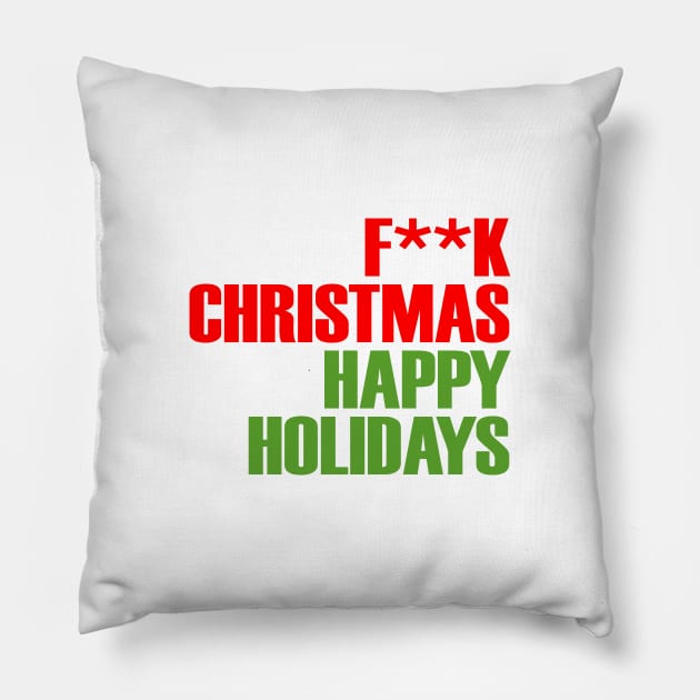 EFF CHRISTMAS Pillow by OrangeCup