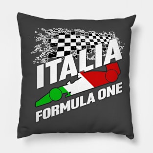 F1 Italia Ferrari 2023 Formula One Racing Car V2 Pillow