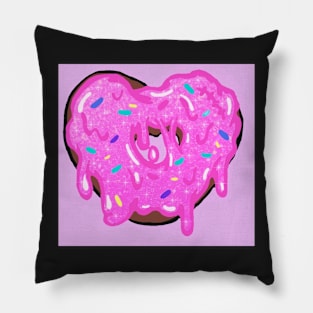 Glitter donut no. 2 Pillow