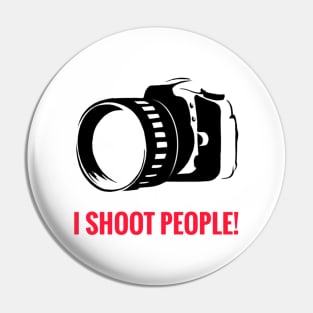 Photography Design - I Shoot People Pin