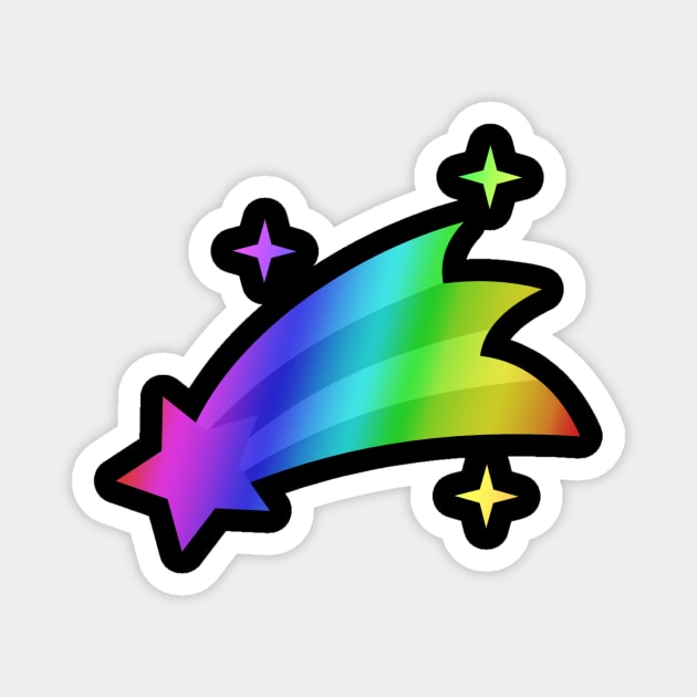 MLP - Cutie Mark Rainbow Special - Cloudchaser Magnet by ariados4711