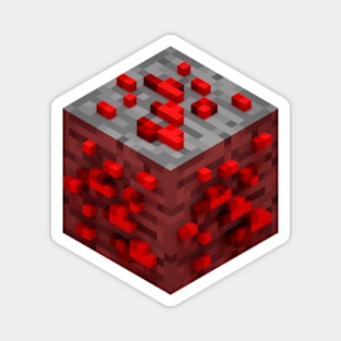 Block Redstone Ore 3D Magnet