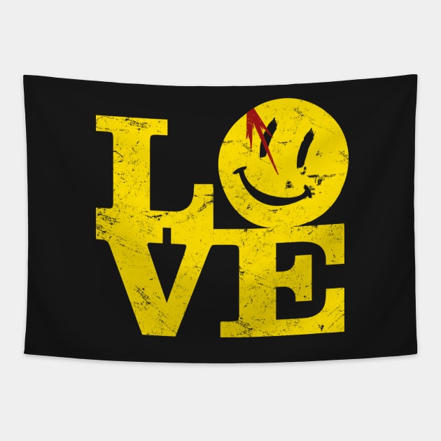 Watchmen Love! Tapestry by Coccomedian