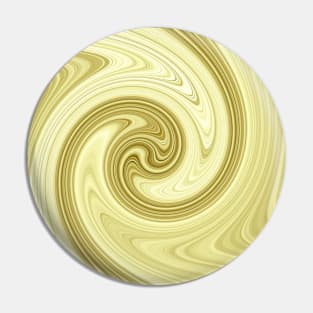 Molten gold swirls zen Pin