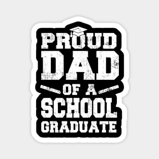 Mens Premature Newborn Nurse Gift Proud Dad School Graduate Magnet