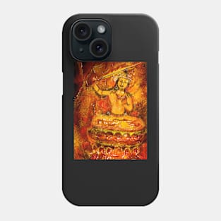 Manjushri, Bodhisattva of Wisdom Phone Case