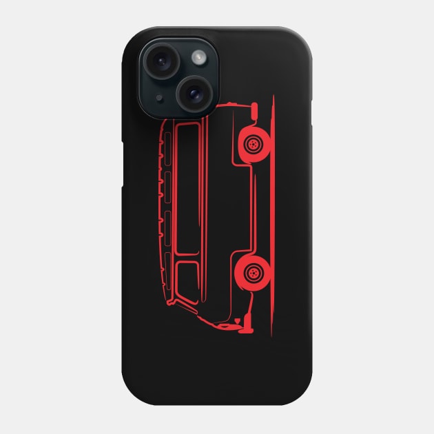 Renault Estafette Red Phone Case by PauHanaDesign