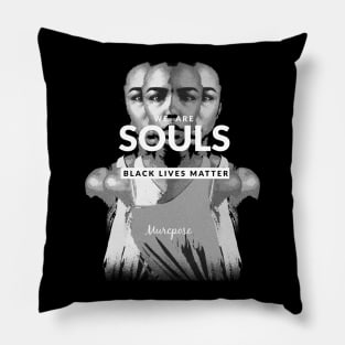 BLM WE ARE SOULS Pillow