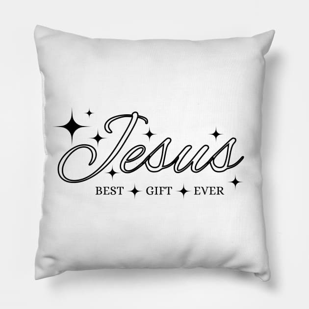 Jesus best gift ever Pillow by Mr.Dom store