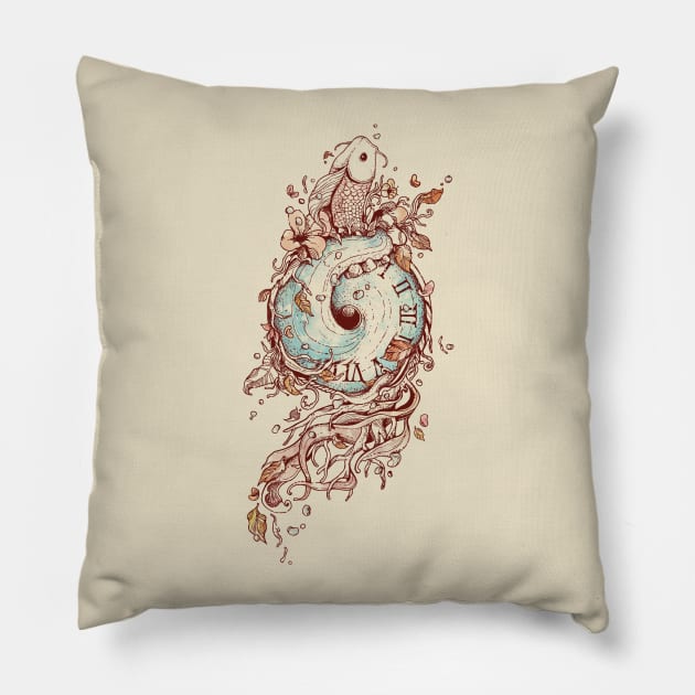 A Temporal Existence Pillow by normanduenas