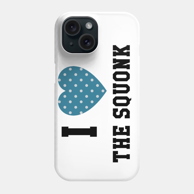 I heart the squonk Phone Case by themanyartsofknight