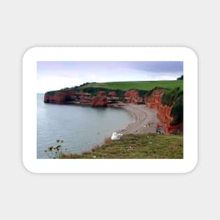 Ladram Bay Jurassic Coast Devon England Magnet