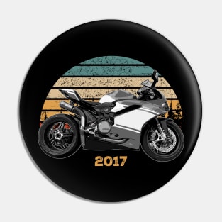 2017 Ducati 1299 Panigale Superleggera Vintage Motorcycle Design Pin