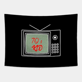 70´s kid tv retro Tapestry