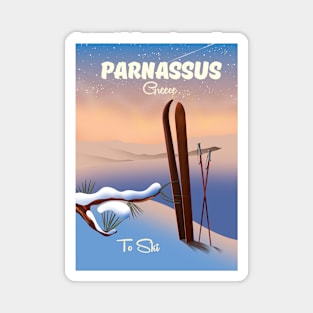 Parnassus Greece Magnet