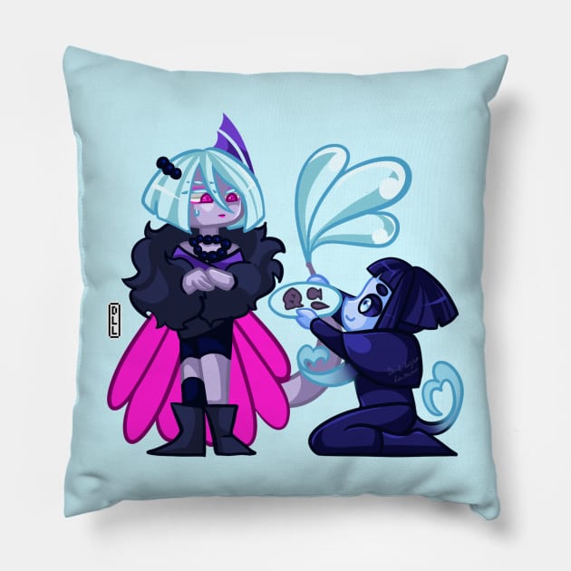 Offering Pillow by darklightlantern@gmail.com