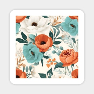 Wedding Flowers Pattern 24 Magnet