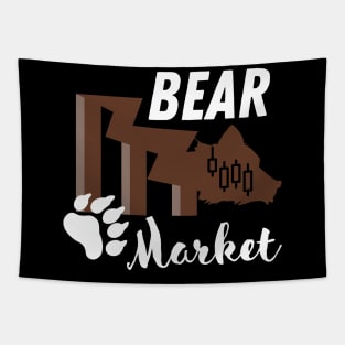 Bear Market Cryptocurrency Tapestry