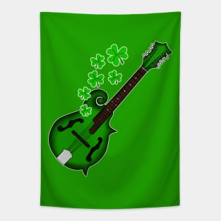 St. Patrick's Day Mandolin Player Mandolinist Irish Tapestry