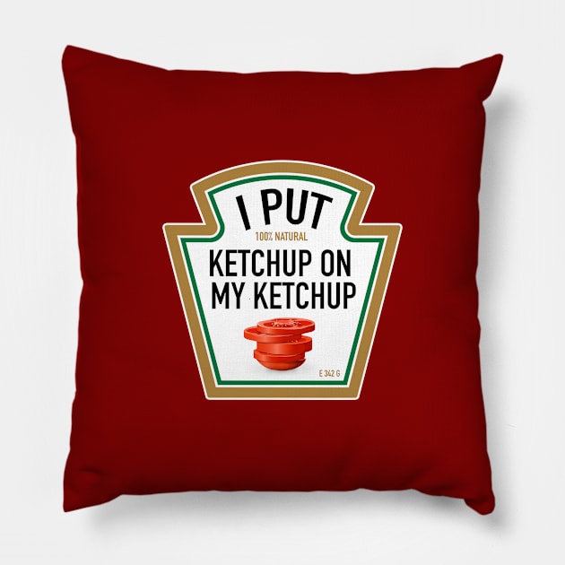 Ketchup Pillow by hoopoe