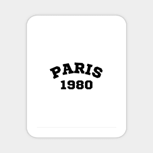 Paris 1980 Magnet