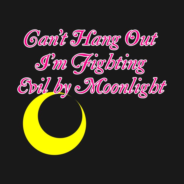 Fighting Evil By Moonlight by ssydneyart