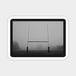 Rugby Posts Magnet