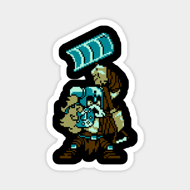 Polar Knight Magnet by TheMeowstache