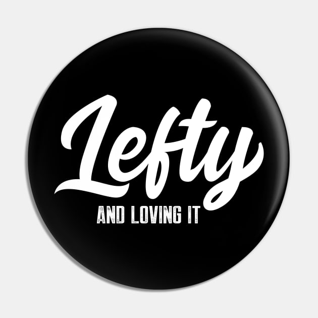 Lefty Pin by AnnoyingBowlerTees