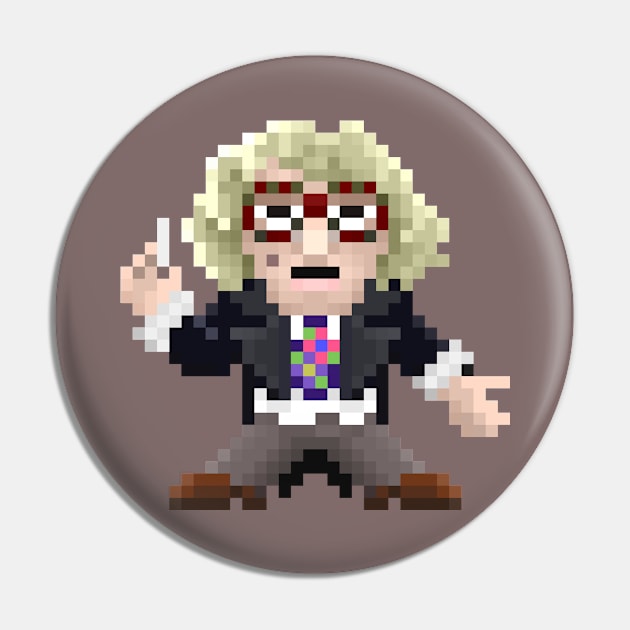 16-Bits Dr. Jekyll Pin by badpun