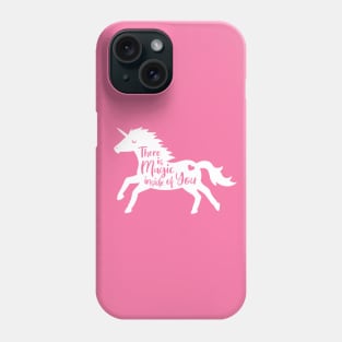 Unicorn Silhouette There Is Magic Inside Of You Phone Case