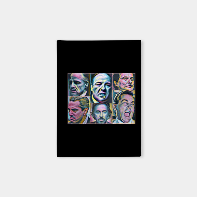 Gangsters Painting Movie Goodfellas Godfather Casino Scarface