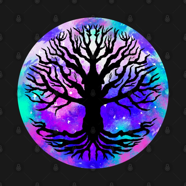 Cosmic Yggdrasil by nickbeta