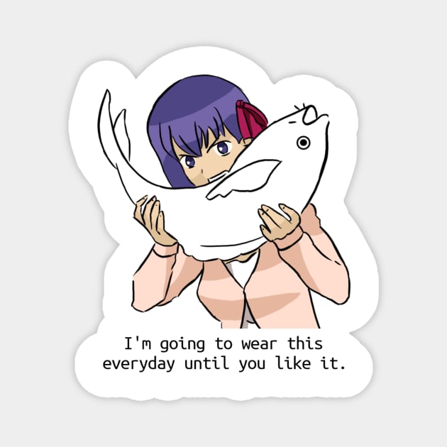 Sakurafish Shirt Magnet by iklone